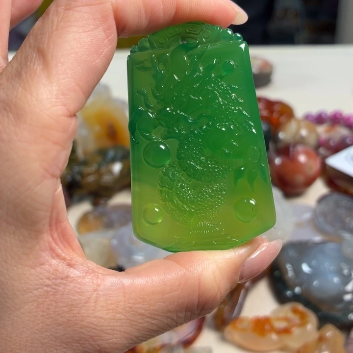 玛瑙/玉髓未镶嵌吊坠(不含链)