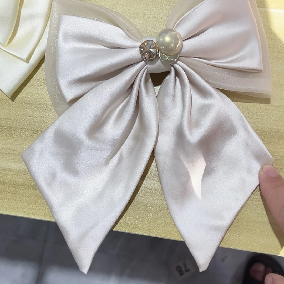 布艺铁合金蝴蝶结发夹