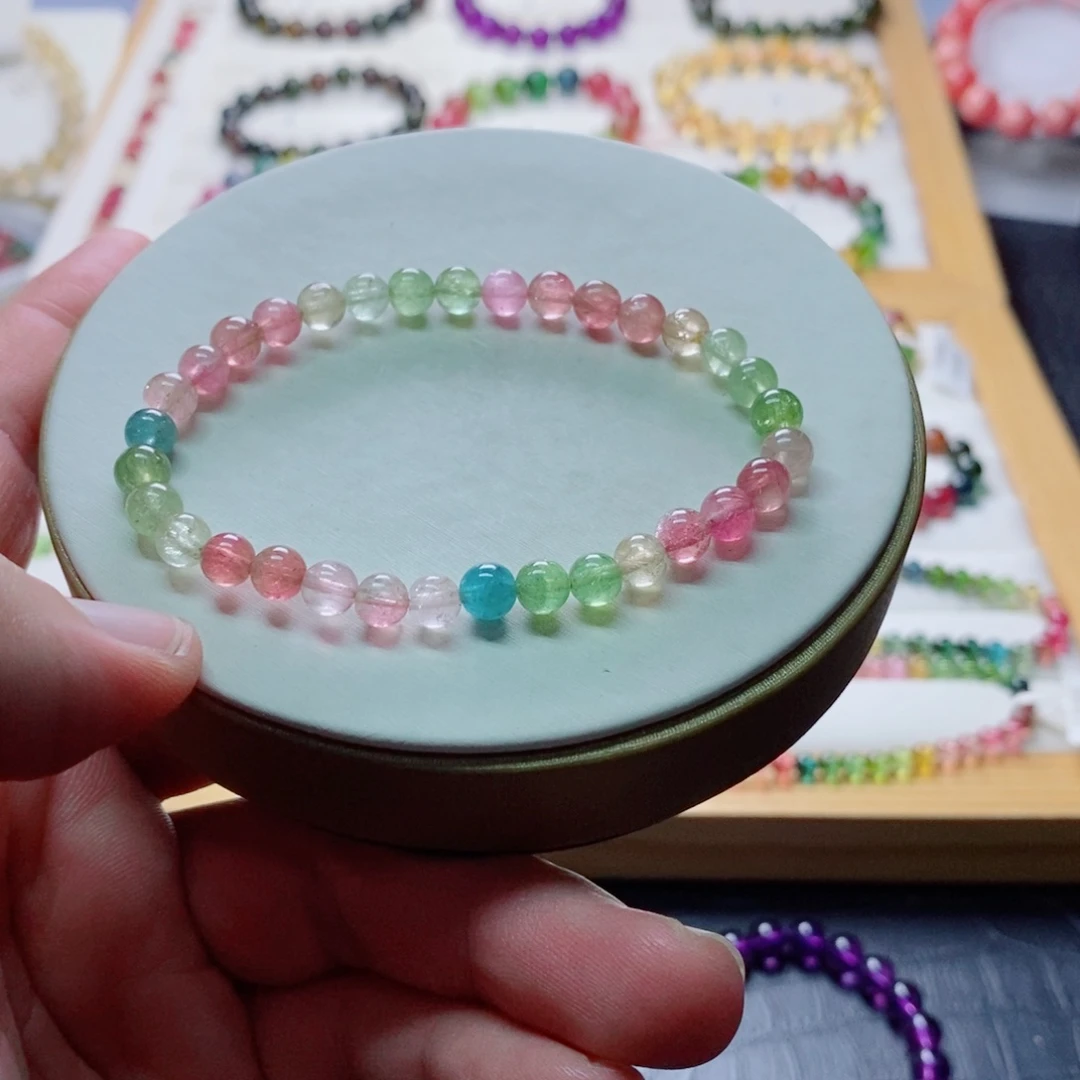 未镶嵌碧玺手链碧玺