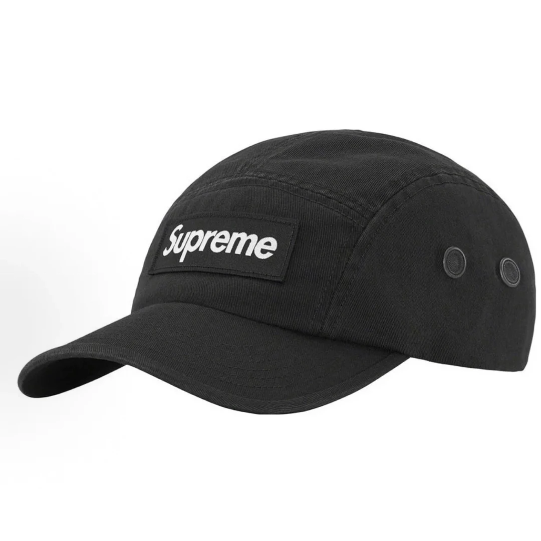 Supreme FW22 WEEK 3 MILITARY CAMP CAP 全棉 鸭舌帽