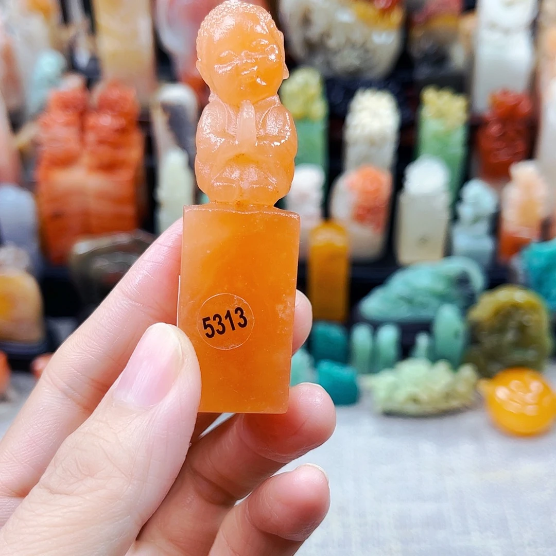 寿山石印石5313包邮包刻