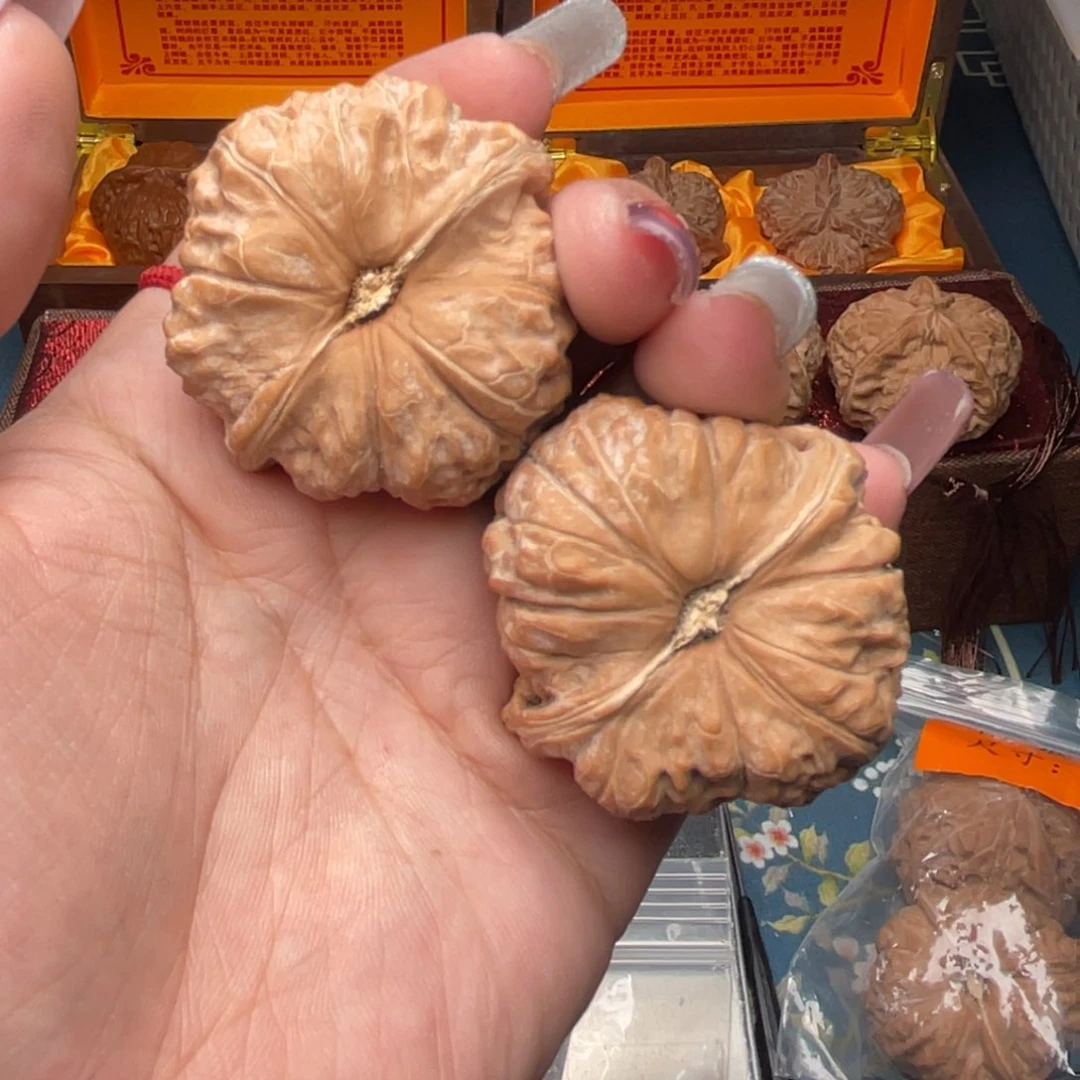 文玩核桃把件南瓜墩44