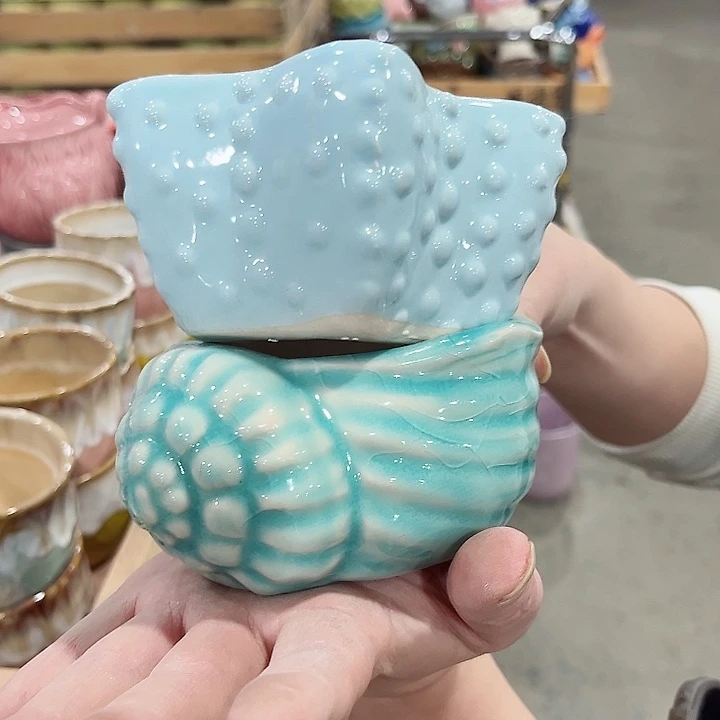 陶瓷陶瓷多肉植物花盆