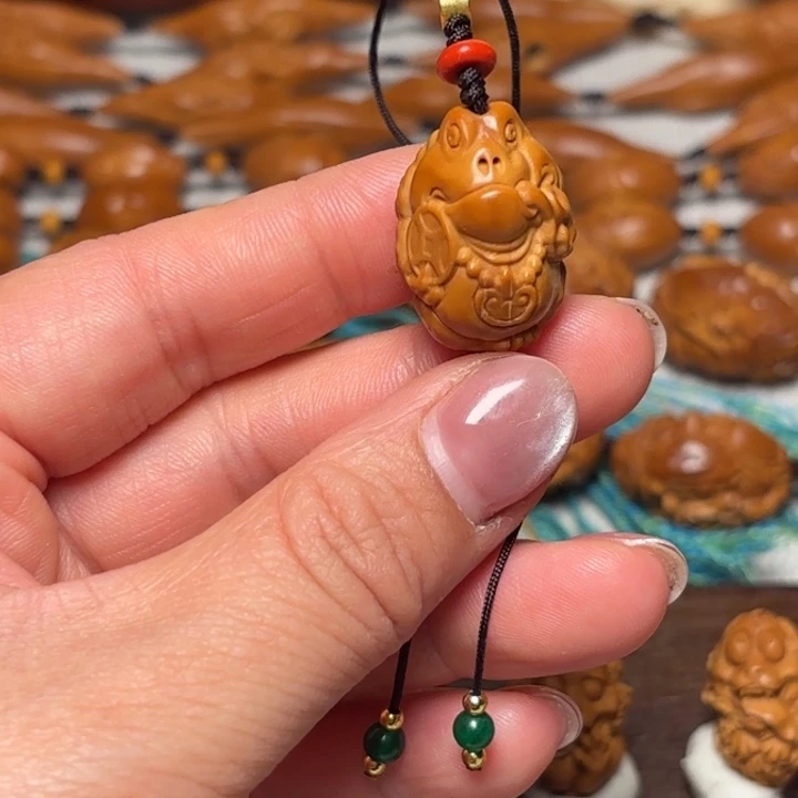 橄榄核手串/手链金蟾