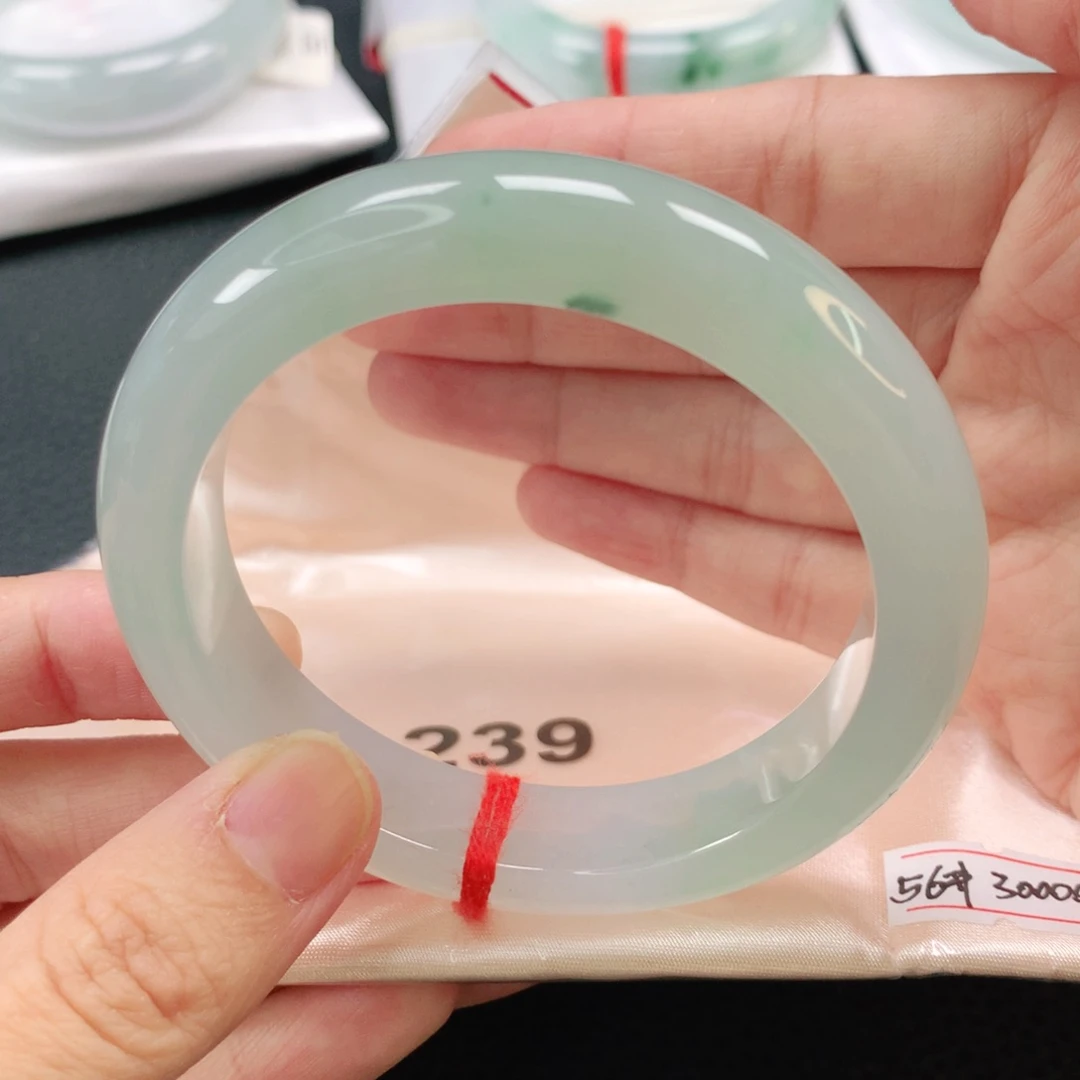 未镶嵌手镯翡翠缅甸56