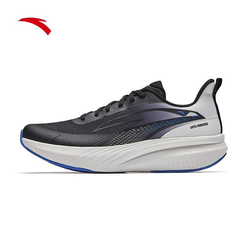 安踏云踪丨夏款轻质缓震跑步鞋子男防滑运动鞋112515522-YH