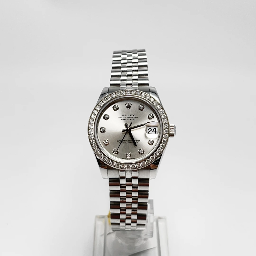 99新 Rolex/劳力士 178384/气质银盘/全套/31mm/自动机械/拆单