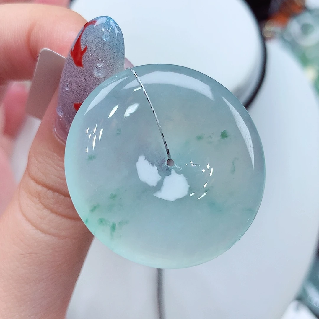 未镶嵌翡翠发饰翡翠31，33.7/5.7