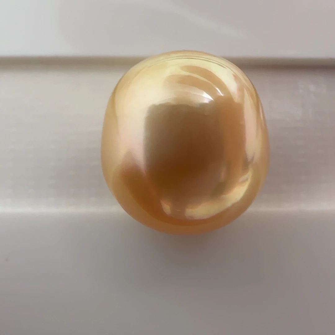 海水珍珠裸珠南洋金珠11.7-12.8 不鉴赏 可定制