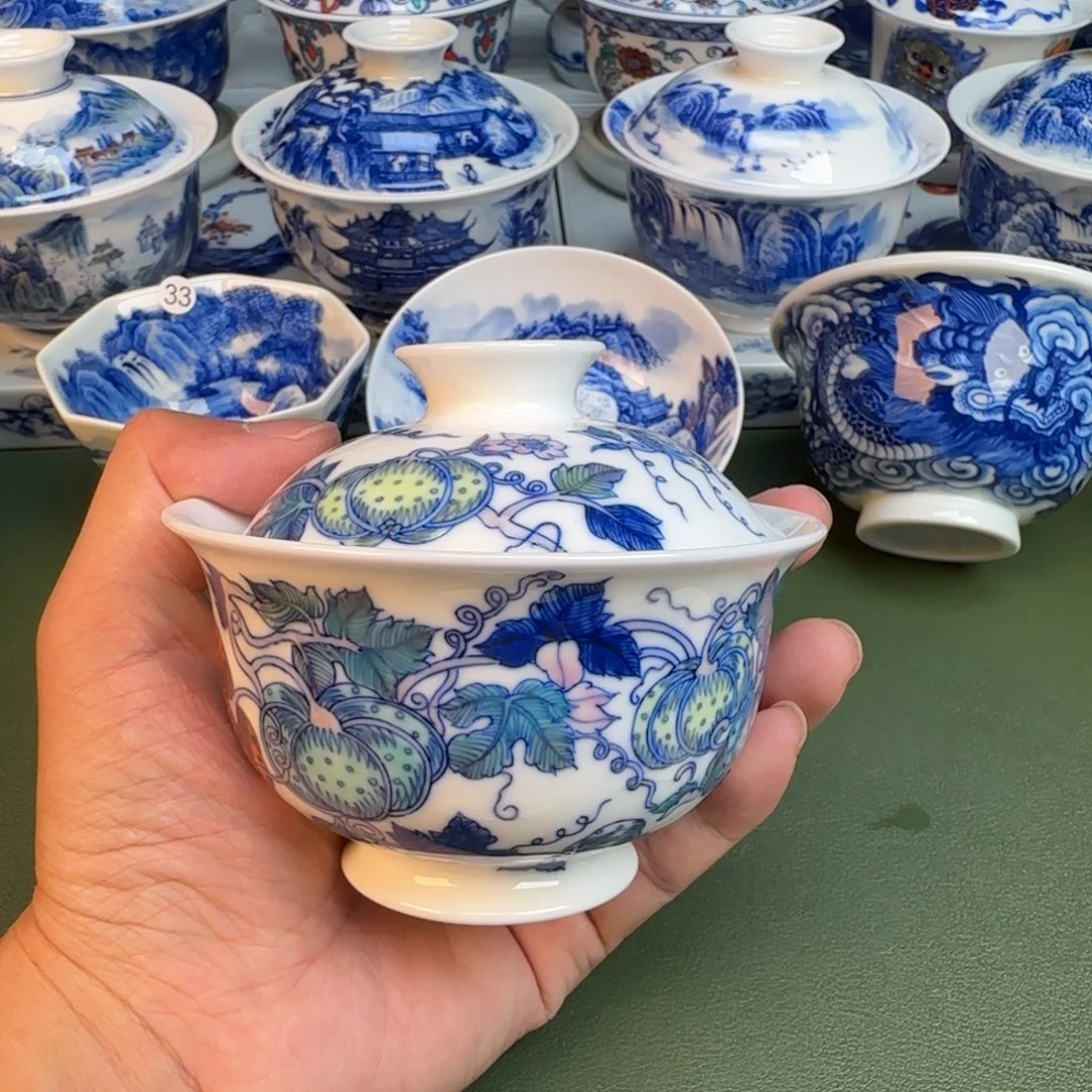 纯手工纯手绘茶具37