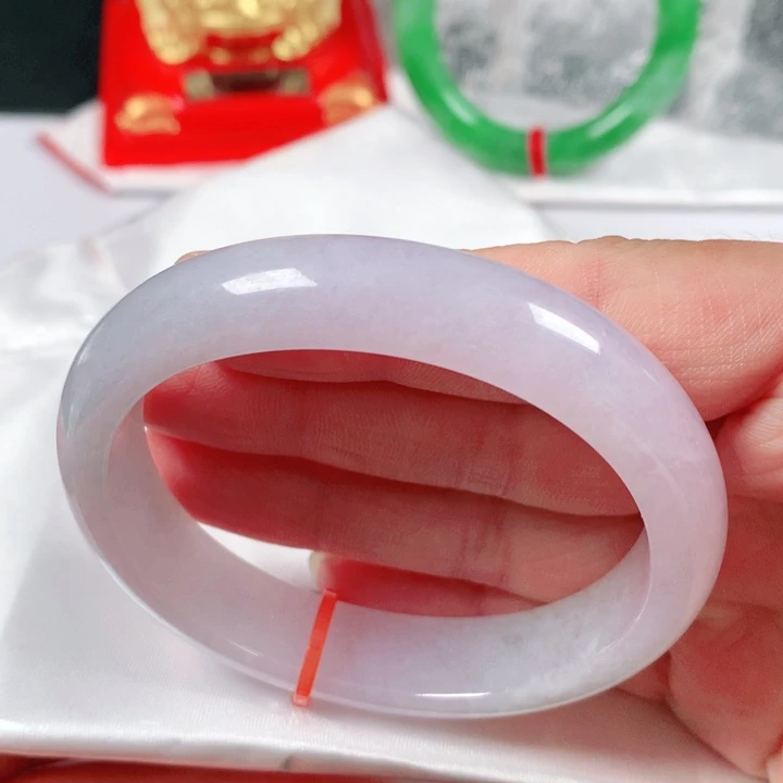 未镶嵌手镯翡翠  编号0296 贵妃55.8 福利镯