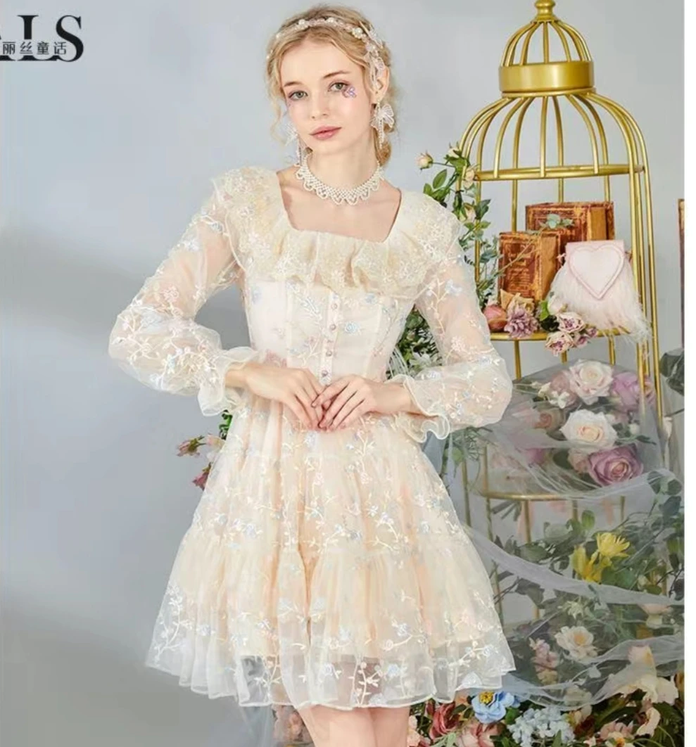 2025春夏浪漫公主风连衣裙贷款