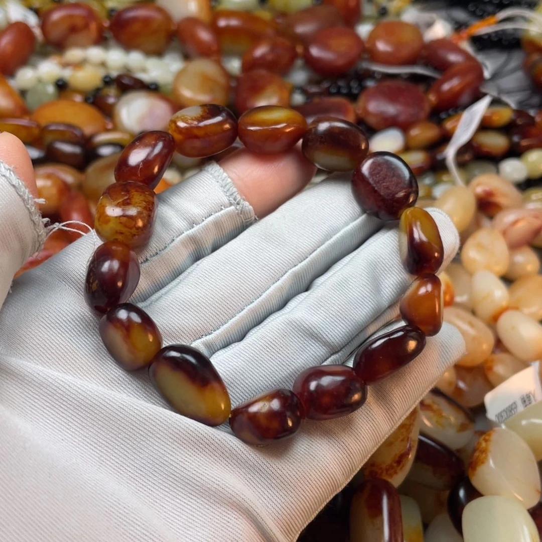 和田玉手链未镶嵌