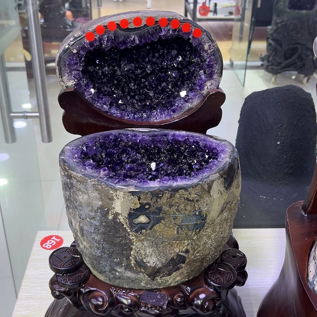 紫晶未镶嵌大型摆件（非配饰）
