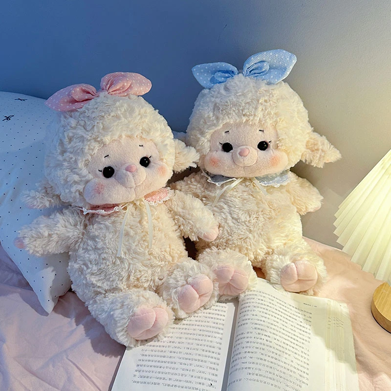 童话小羊玩偶可爱小兔子公仔娃娃毛绒玩具睡觉抱枕生日礼物送女生