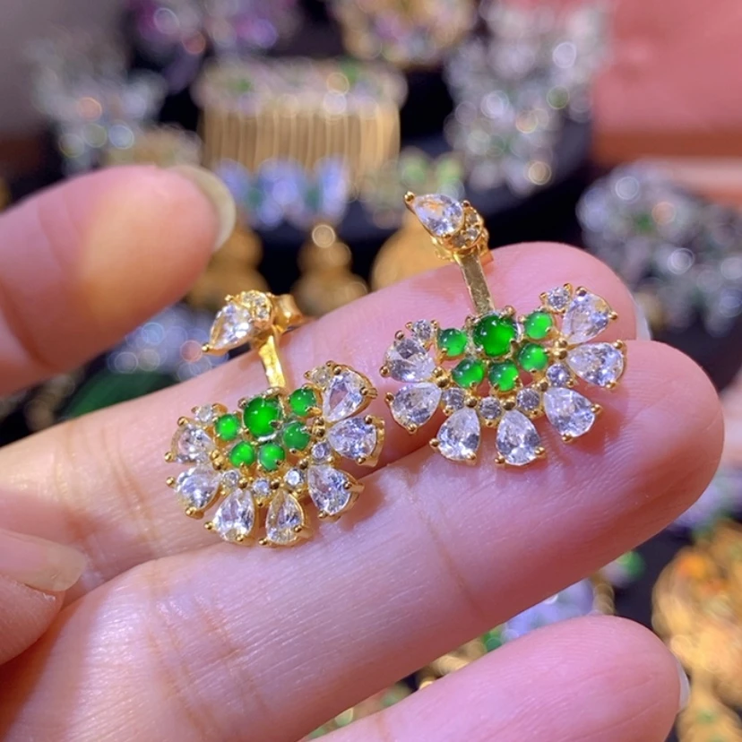 【闪购商品】银S925镶嵌挂件翡翠