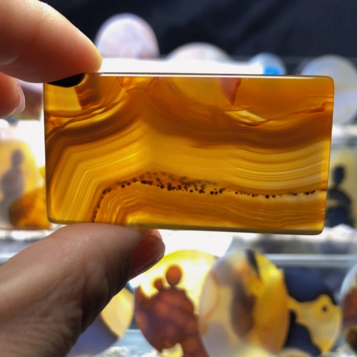 合金玛瑙/玉髓珠宝奇石34