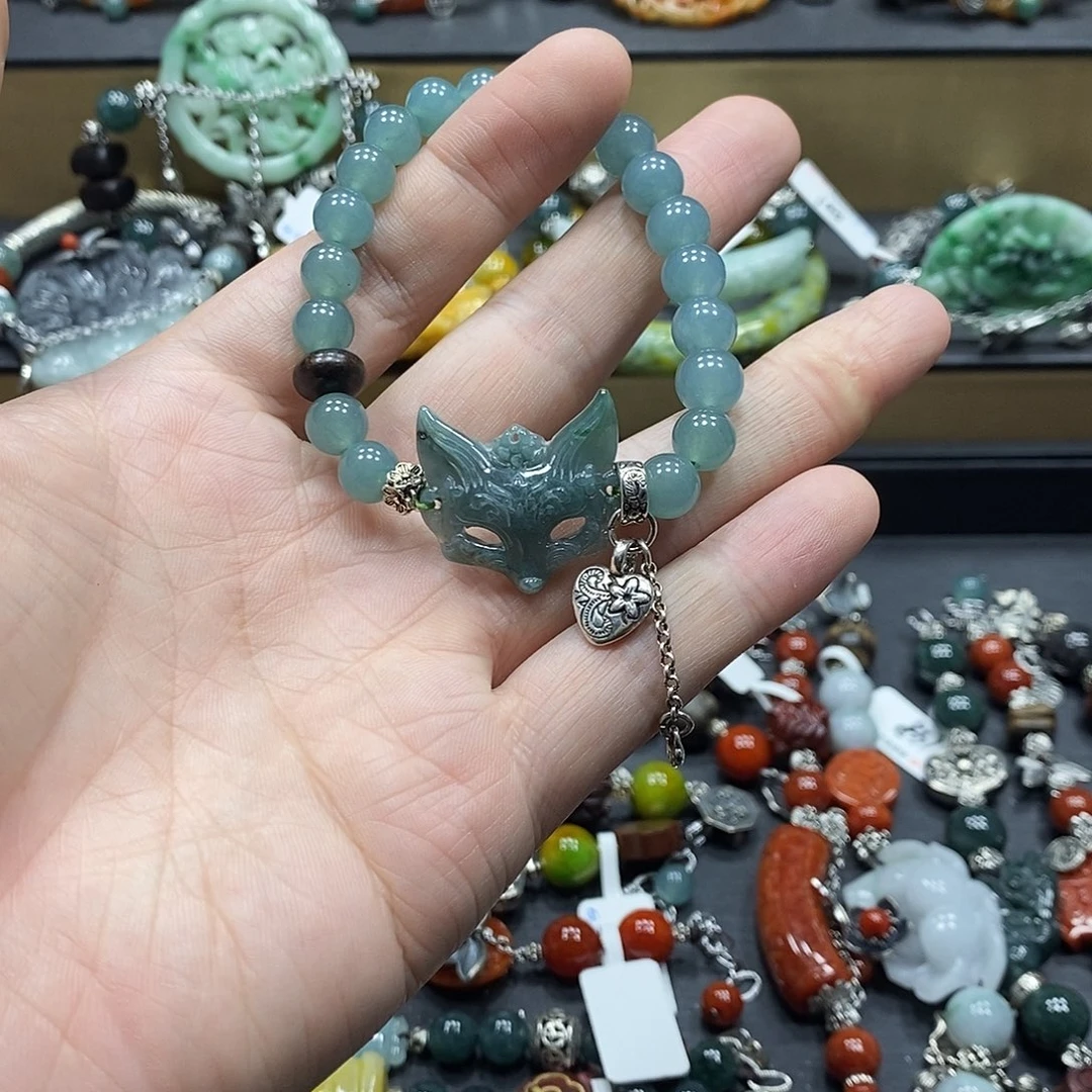 翡翠未镶嵌手链手链