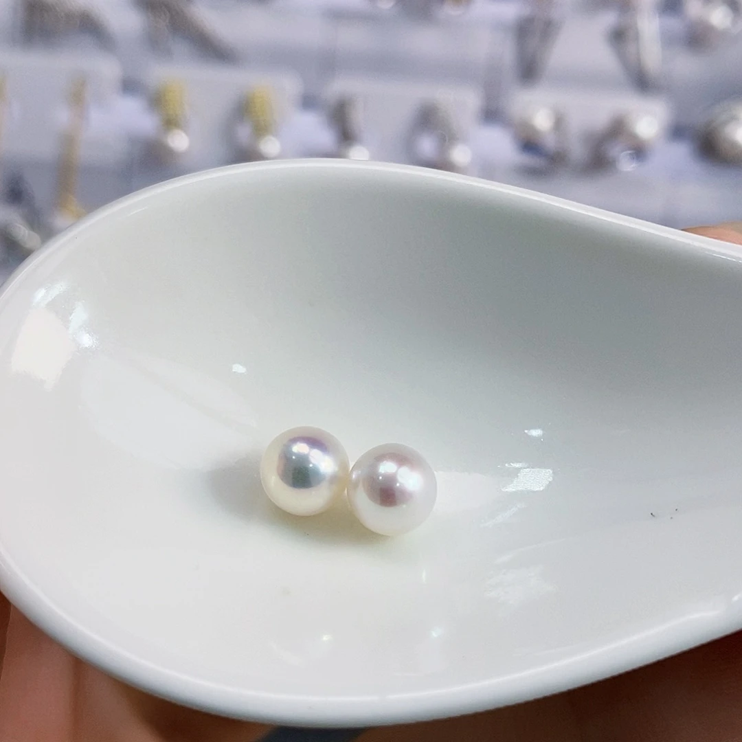 未镶嵌特价极光耳饰淡水珍珠?