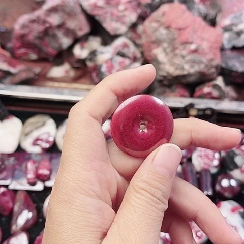 【闪购商品】天然辰砂金*天然原矿朱砂吊坠