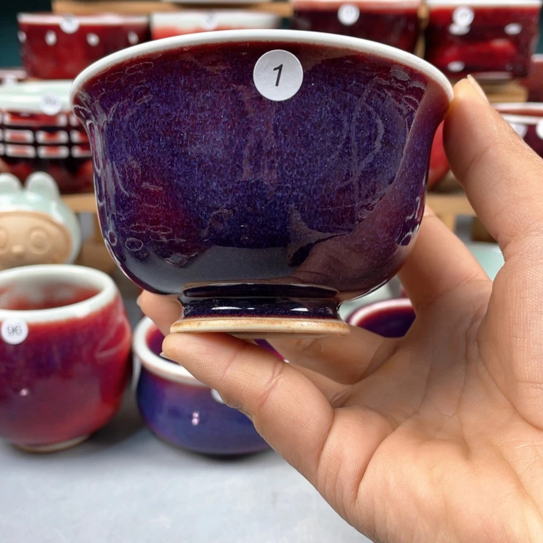 瓷片纯手工制作……微微瑕