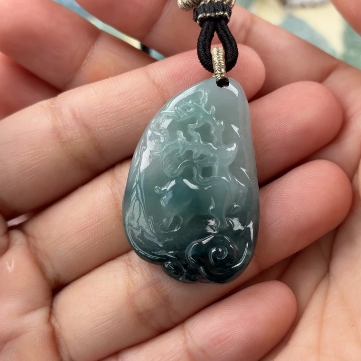 颈饰未镶嵌翡翠天然翡翠a货
