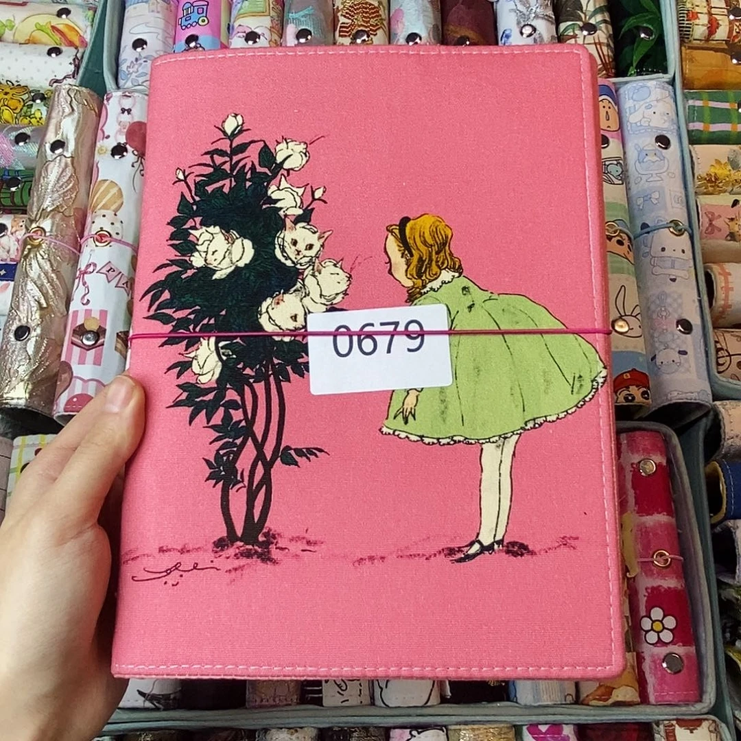 织绣A5活页不加纸0679