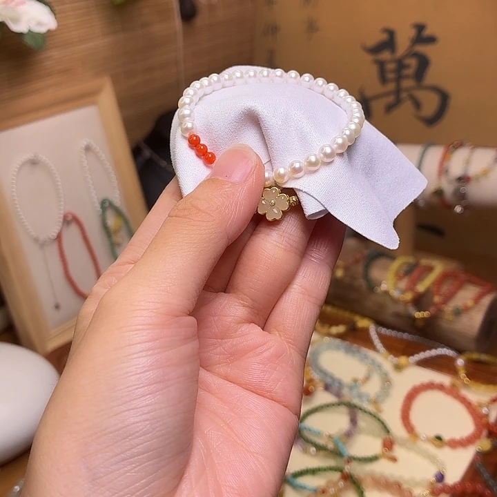 淡水珍珠手绳未镶嵌手链