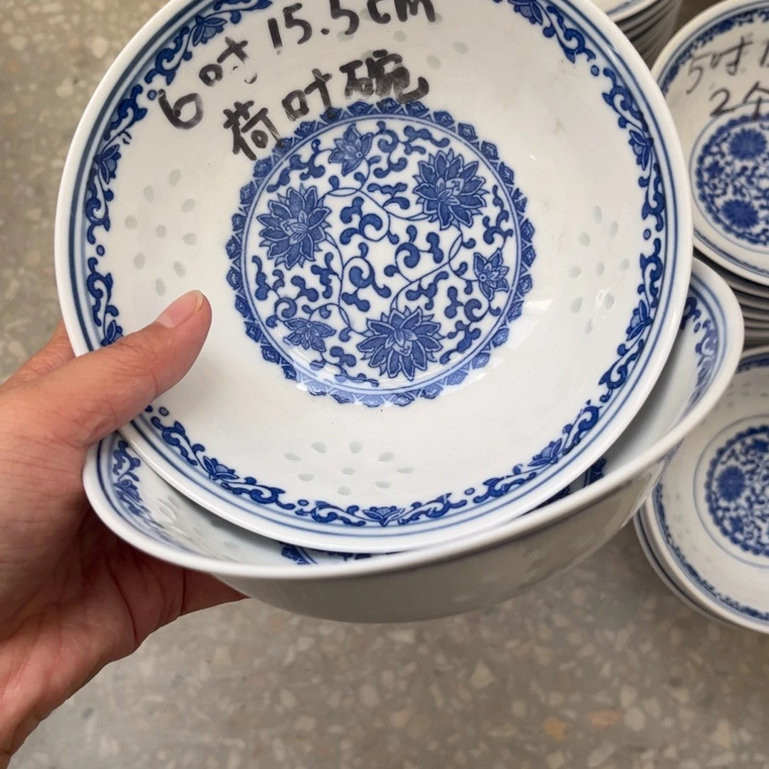 陶摆件景德镇高温细白瓷餐具