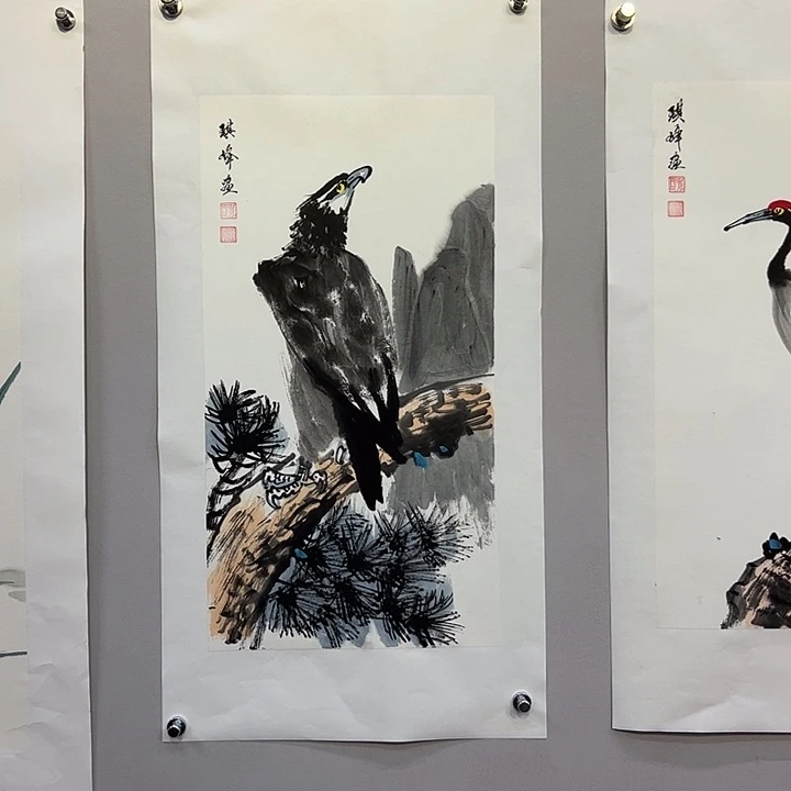 国画精品收获作品