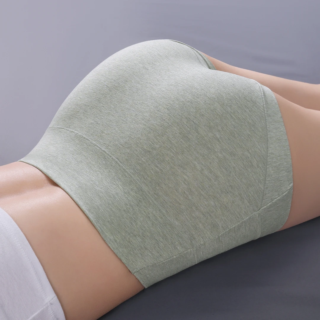 洁韵朵纯棉内裤女无痕大码中高腰收腹提臀全棉裆2025新款胖mm短裤