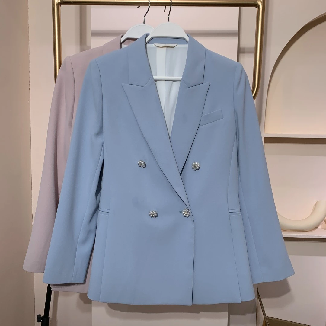 【丽公主】曼德诗简约设计西服气质百搭外套#MC423306096