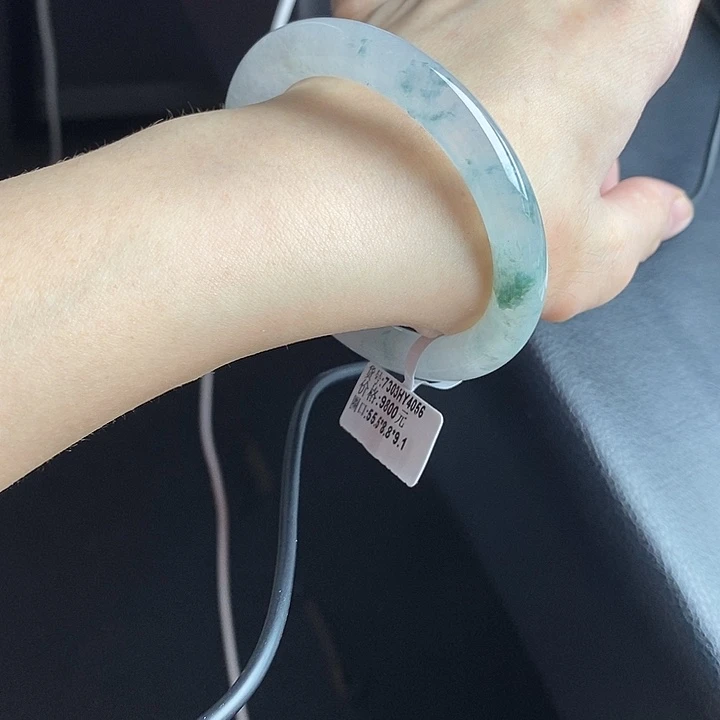 未镶嵌手镯翡翠55➕圆条