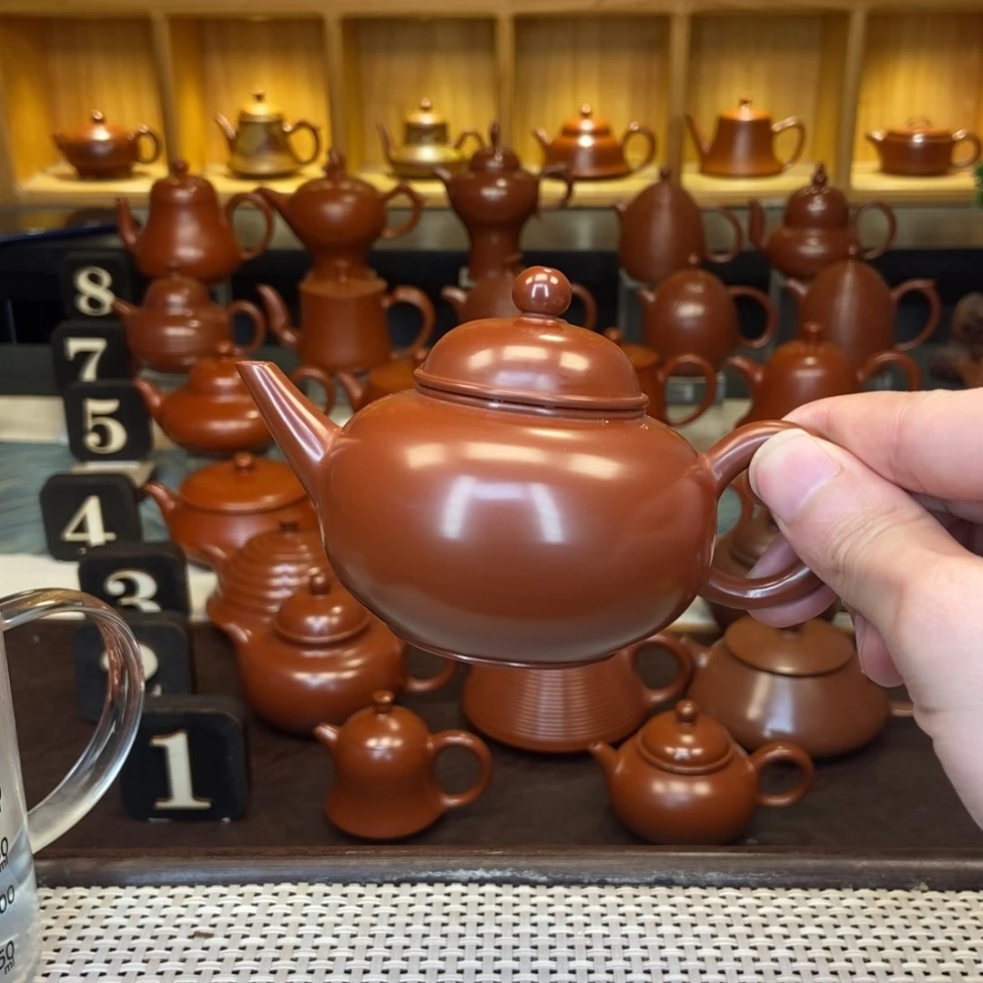 茶壶紫砂山***时潮州手工艺