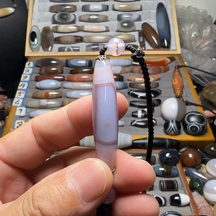 玛瑙/玉髓未镶嵌吊坠(不含链)