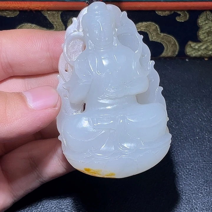 和田玉未镶嵌颈饰CC
