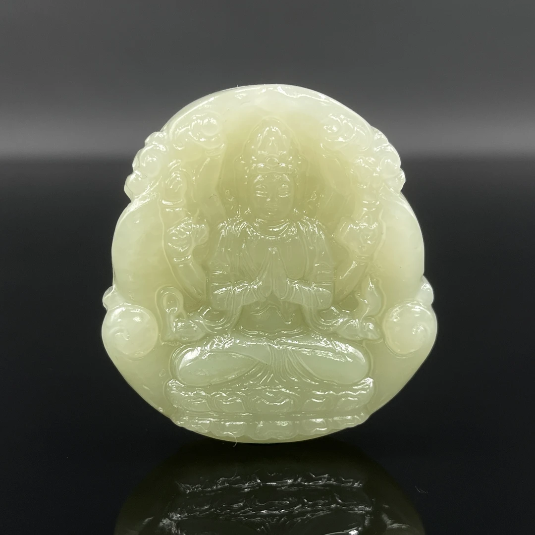 1229GY019和田玉挂件