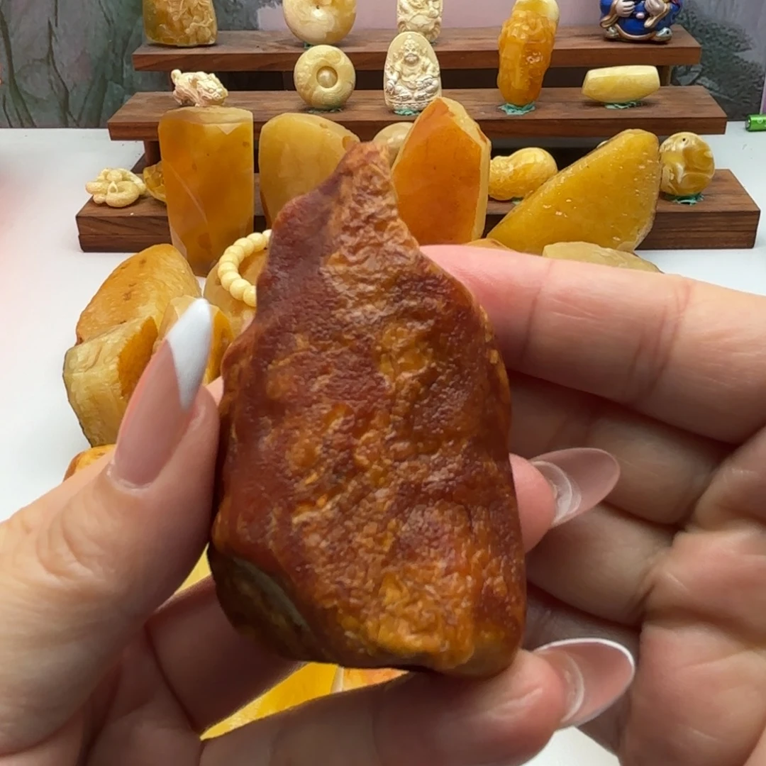 西***哥定制琥珀未镶嵌琥珀