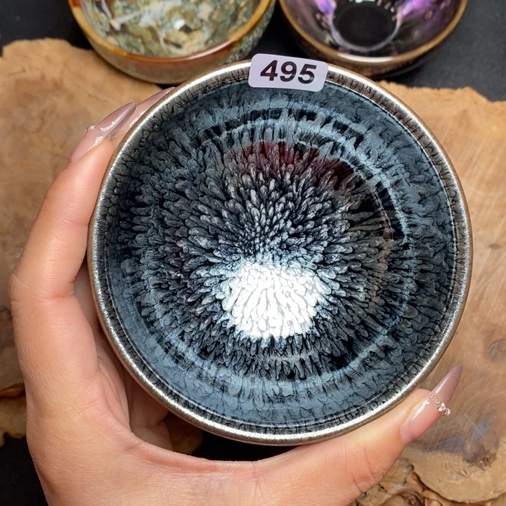 茶盏建窑建盏主人杯495