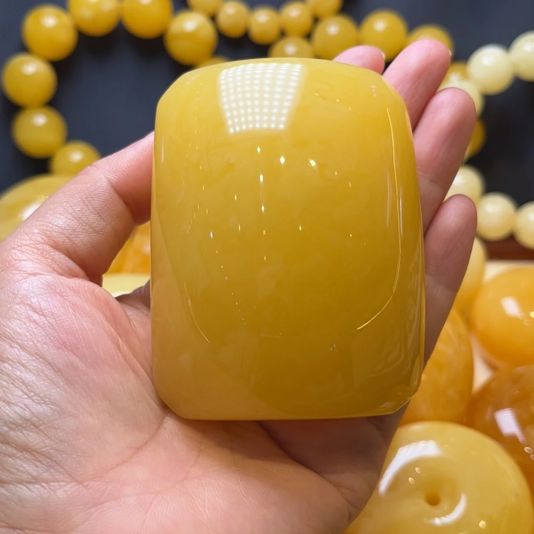 琥珀未镶嵌裸石琥珀蜜蜡