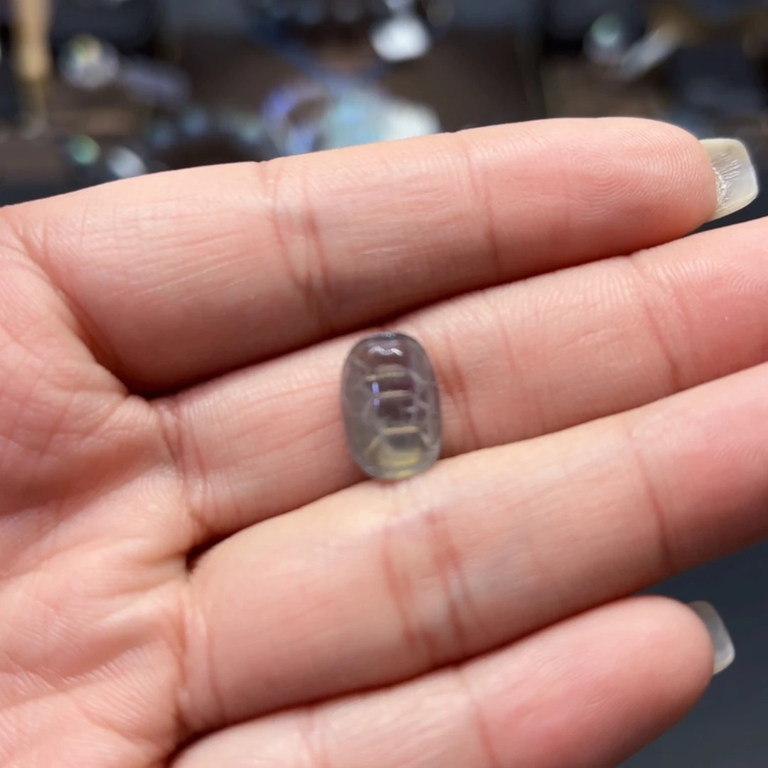 长石吊坠(不含链)银S925镶嵌小****?定制款不退换