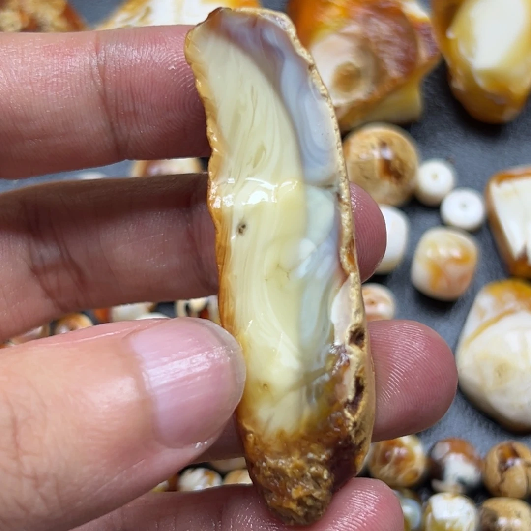 定制琥珀未镶嵌一****6琥珀蜜蜡原石定制