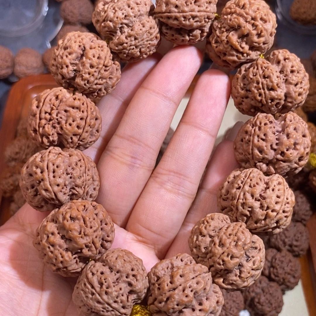 ****࿐手串金刚菩提天宫梅花27mm
