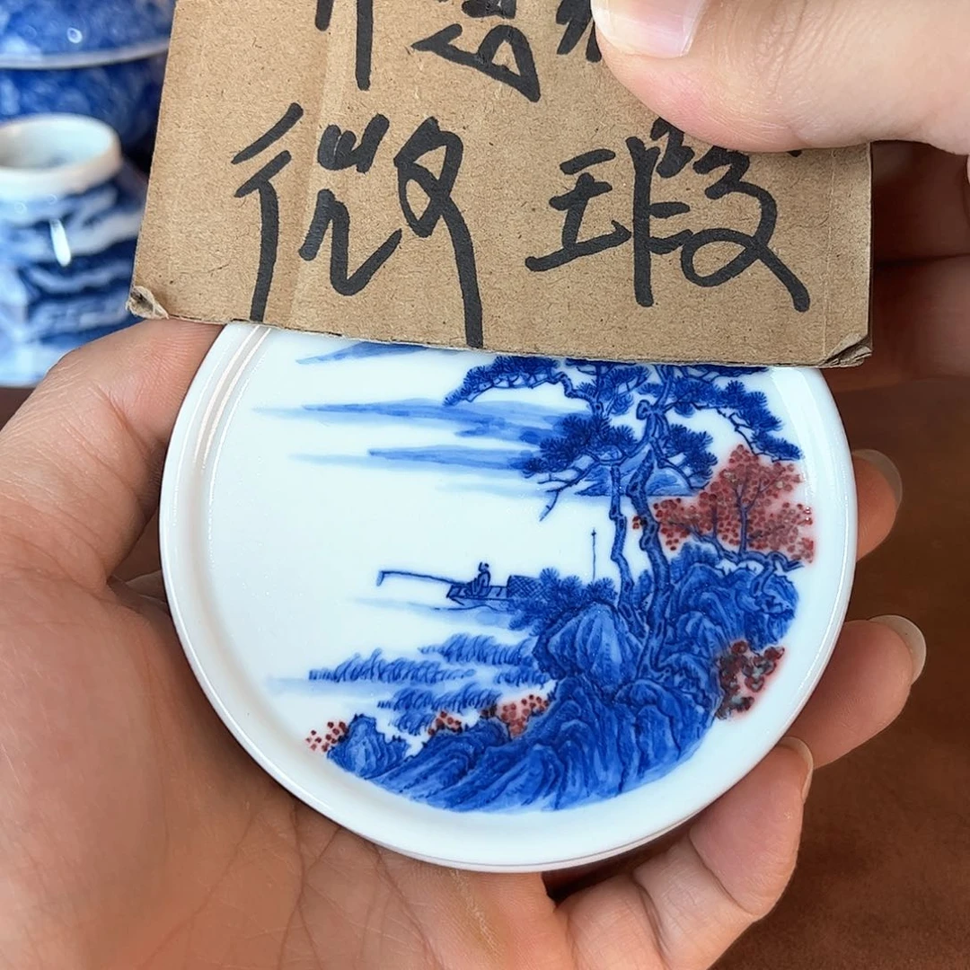 杯景德镇全手工手绘陶瓷