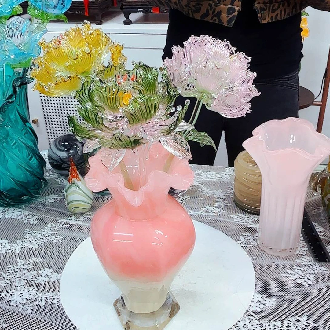 琉璃花瓶花器艺术品