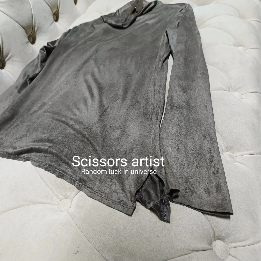 【Scissors artist】高端设计师走秀女装打底衫5126