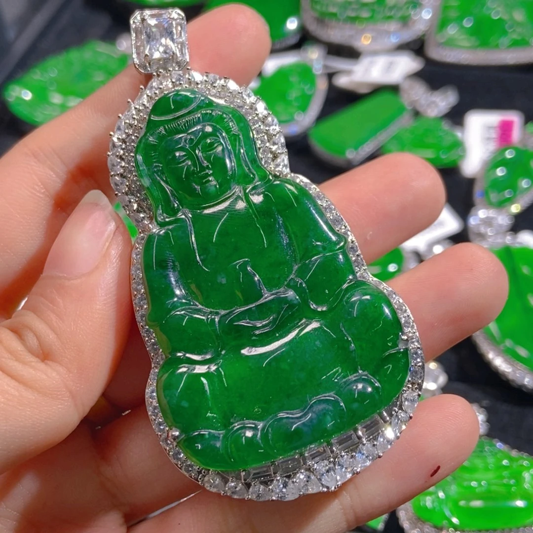 翡翠吊坠(不含链)未镶嵌