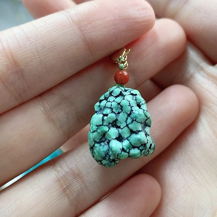 未镶嵌绿松石珠宝奇石杨*刘