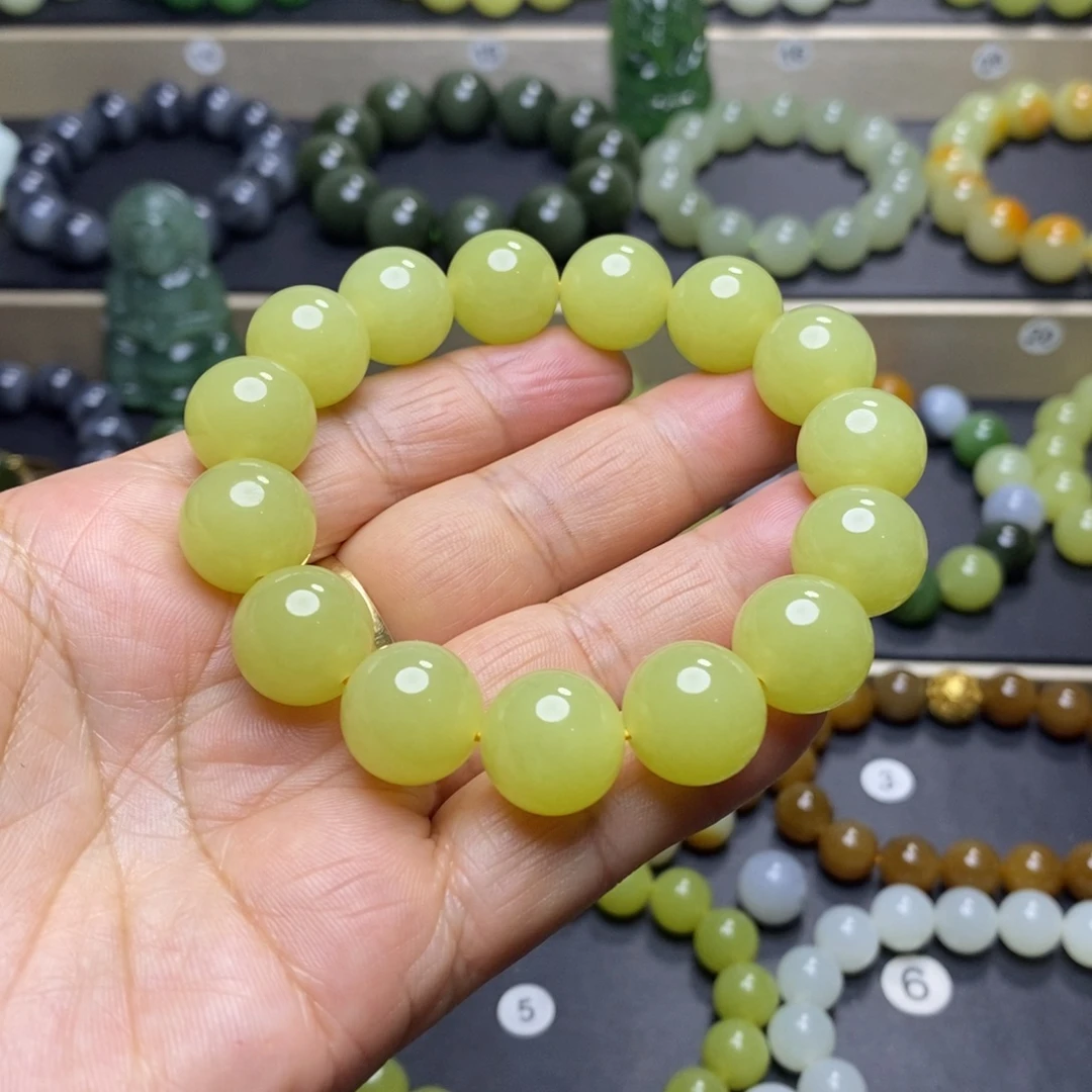 和田玉未镶嵌手串