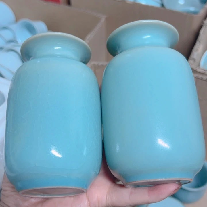 杯如**愿汝瓷原产地生产瑕品